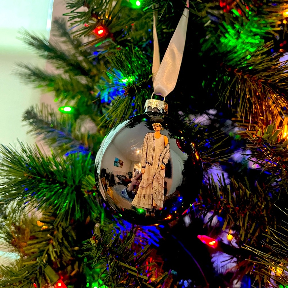 Taylor Swift Folklore Era Ball Ornament